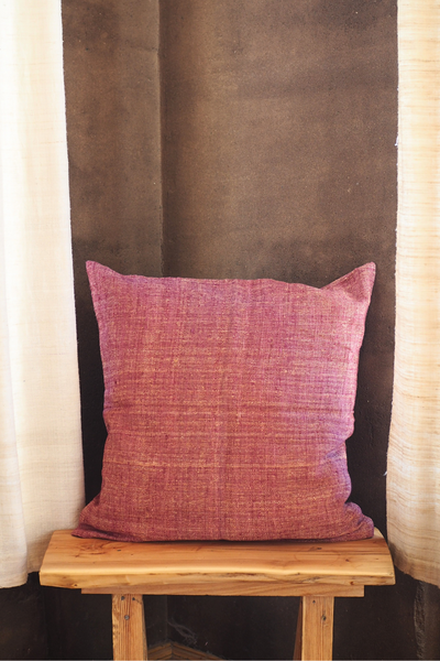 Pillow Case Thick Eri Silk Pink